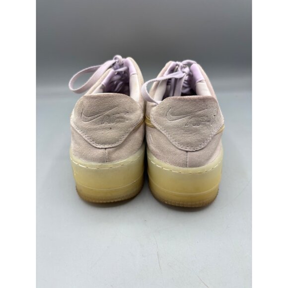 Nike Air Force 1 Sage LX Low Womens 8.5 Violet Mist Suede Sneakers AR5409-500 - Picture 3 of 9